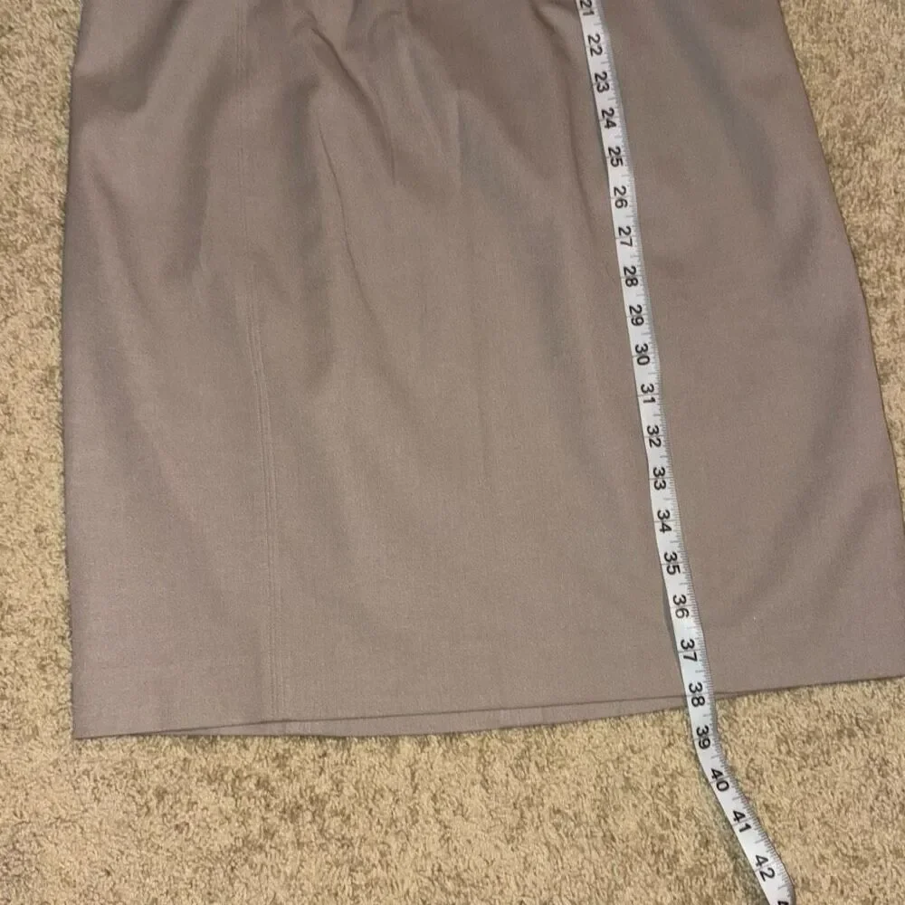 Elie Tahari beige business professional sheath dress size 10 - Picture 10 of 11